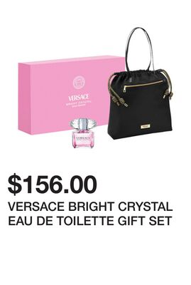 VERSACE BRIGHT CRYSTAL EAU DE TOILETTE GIFT SET