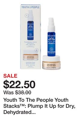 Youth To The People Youth Stacks™: Plump It Up for Dry, Dehydrated Skin