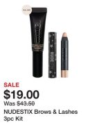 NUDESTIX Brows & Lashes 3pc Kit