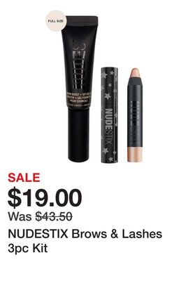 NUDESTIX Brows & Lashes 3pc Kit