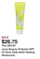Juice Beauty Prebiotix SPF 45 Glow Daily Multi-Tasking Moisturizer