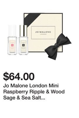 Jo Malone London Mini Raspberry Ripple & Wood Sage & Sea Salt Cologne Set Duo