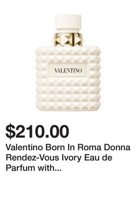 Valentino Born In Roma Donna Rendez-Vous Ivory Eau de Parfum with Vanilla & Marshmallow