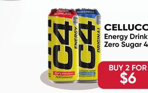 CELLUCOR Energy Drink Zero Sugar