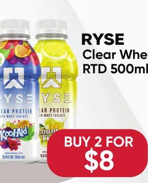 RYSE Clear Whey RTD