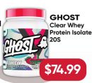 GHOST Clear Whey Protein Isolate