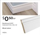 Baseboard MDF Colonial