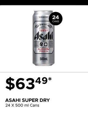 ASAHI SUPER DRY