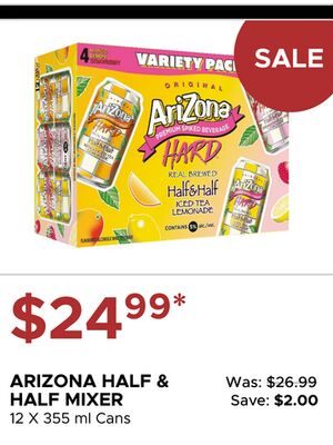 AriZona Half & Half Mixer