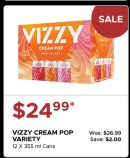 VIZZY CREAM POP VARIETY