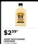 JOHNY BOOTLEGGER LEMONADE