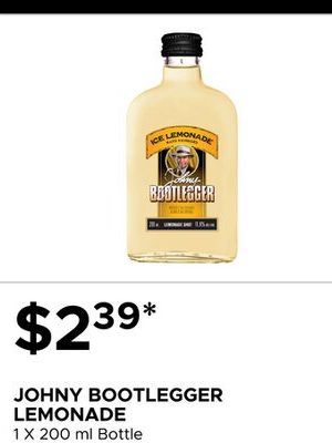 JOHNY BOOTLEGGER LEMONADE