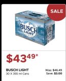 BUSCH LIGHT