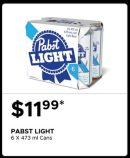 PABST LIGHT