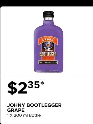 JOHNY BOOTLEGGER GRAPE