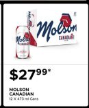 MOLSON CANADIAN