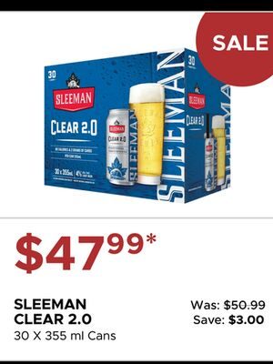 SLEEMAN CLEAR 2.0