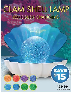 CLAM SHELL LAMP