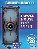SOUNDLOGIC XT POWER HOUSE PARTY SPEAKER
