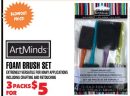 FOAM BRUSH SET