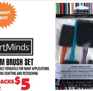 FOAM BRUSH SET