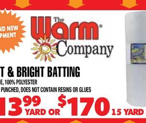 SOFT & BRIGHT BATTING