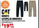 WOMEN'S CATERPILLAR WORKPANTS