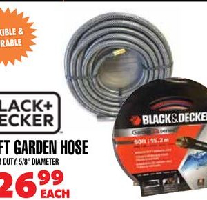 BLACK+DECKER 50 FT GARDEN HOSE
