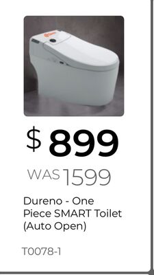 Dureno - One Piece SMART Toilet
