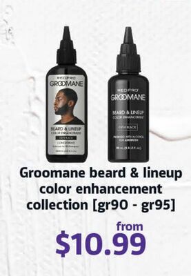 Groomane Beard & Lineup Color Enhancement Collection