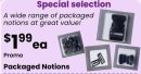 Promo Packaged Notions