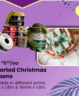 Assorted Christmas Ribbons