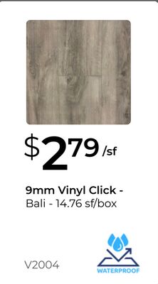 9mm Vinyl Click