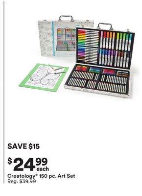 Creatology® 150 pc. Art Set