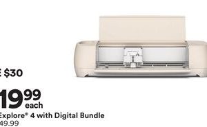 Cricut Explore® 4 with Digital Bundle
