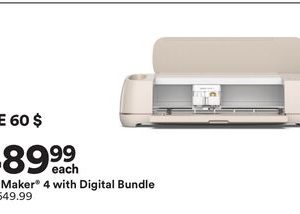 Cricut Maker 4 with Digital Bundle