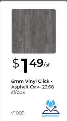 6mm Vinyl Click