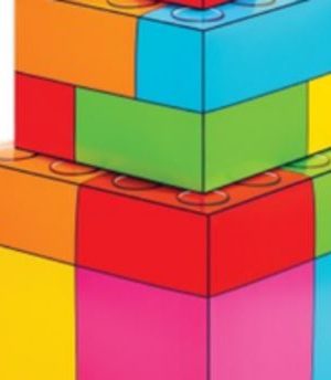 Block Bash 3D Centerpiece, for Birthday Part