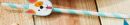 Dog Party Paper Straws, Blue, Striped, 10-in, 8-pk, for Birthday Party