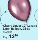 Luxaire Premium Round Latex Balloons for Birthday/Celebration Party Decor, Assorted Colours, 12-in, 25-pk