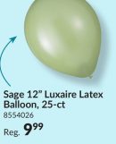 Luxaire Premium Round Latex Balloons for Birthday/Celebration Party Decor, Assorted Colours, 12-in, 25-pk