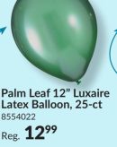 Luxaire Premium Round Latex Balloons for Birthday/Celebration Party Decor, Assorted Colours, 12-in, 25-pk