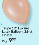 Luxaire Premium Round Latex Balloons for Birthday/Celebration Party Decor, Assorted Colours, 12-in, 25-pk