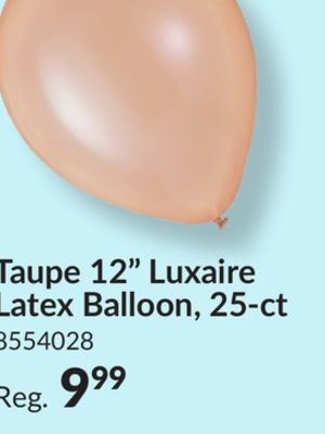 Luxaire Premium Round Latex Balloons for Birthday/Celebration Party Decor, Assorted Colours, 12-in, 25-pk