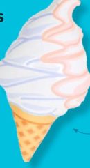 Ice Cream Cone Inflatable Decoration