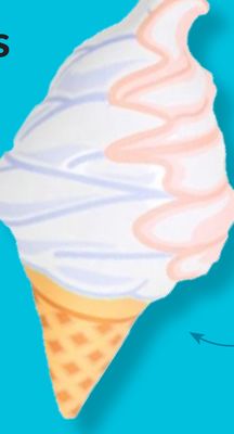 Ice Cream Cone Inflatable Decoration