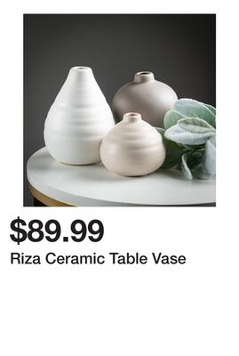 Riza Ceramic Table Vase