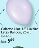 Luxaire Premium Round Latex Balloons for Birthday/Celebration Party Decor, Assorted Colours, 12-in, 25-pk