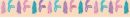 Shimmering Mermaids Hanging Tassel Garland Banner Decoration, Purple/Blue, 10-ft, for Birthday Party