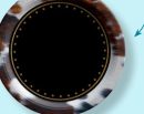 Western Round Disposable Paper Plates, Black/Brown/White, 10-in, 8-pk, for Halloween/Cowboy/Cowgirl/Western Party